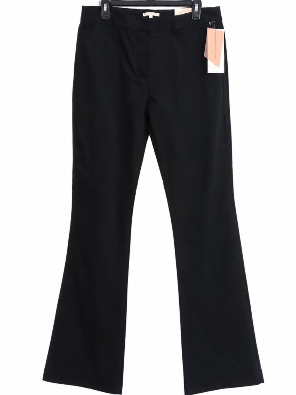 Size 15 Womens Black Mid-Rise Bootcut Dress Pants Career Workwear Business NWT